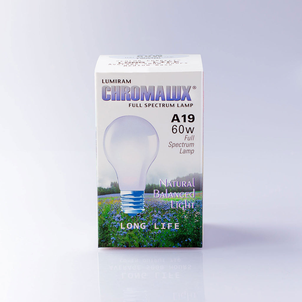Chromalux® Full Spectrum 60W Incandescent Light Bulb