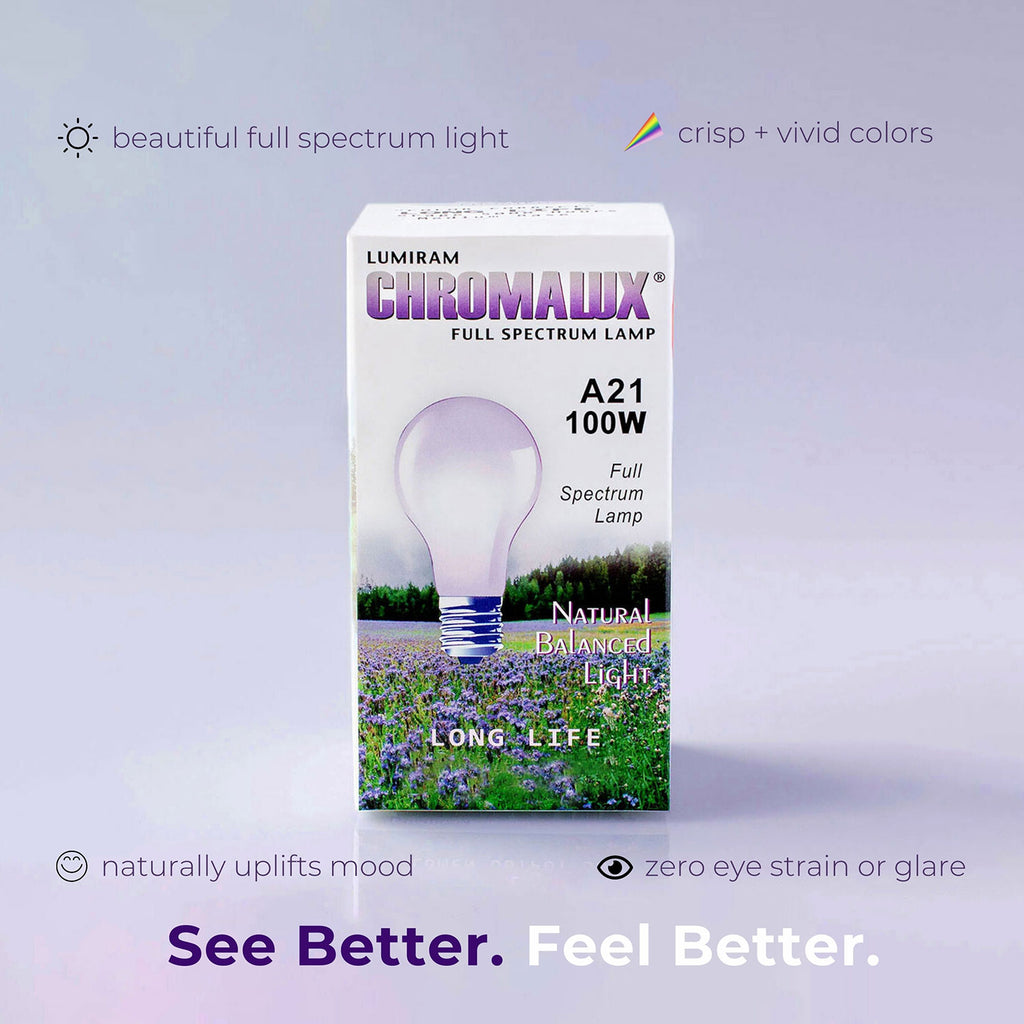 Chromalux-100W-full-spectrum-bulb-benefits