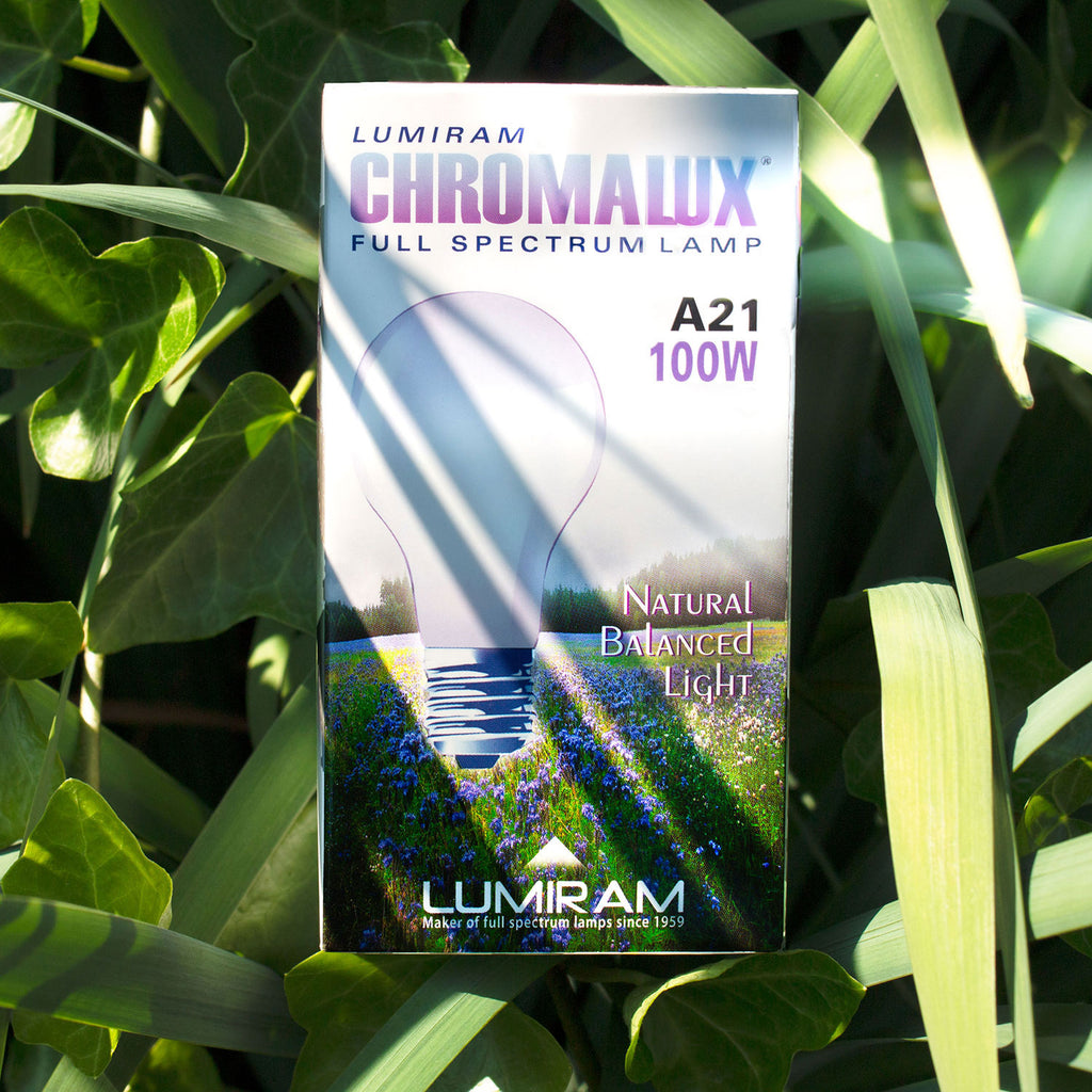Chromalux full spectrum light bulb 100