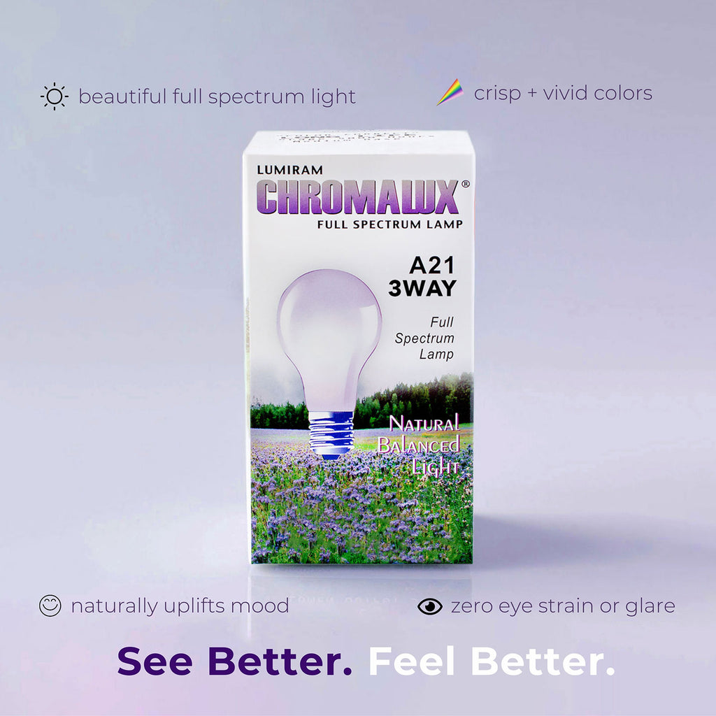 Chromalux-full-spectrum-3-way-light-bulb-benefits