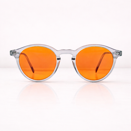 amber lens blue light blocking glasses