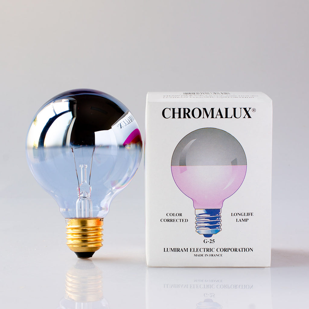 Chromalux Silver Bowl Full Spectrum Globe Bulb